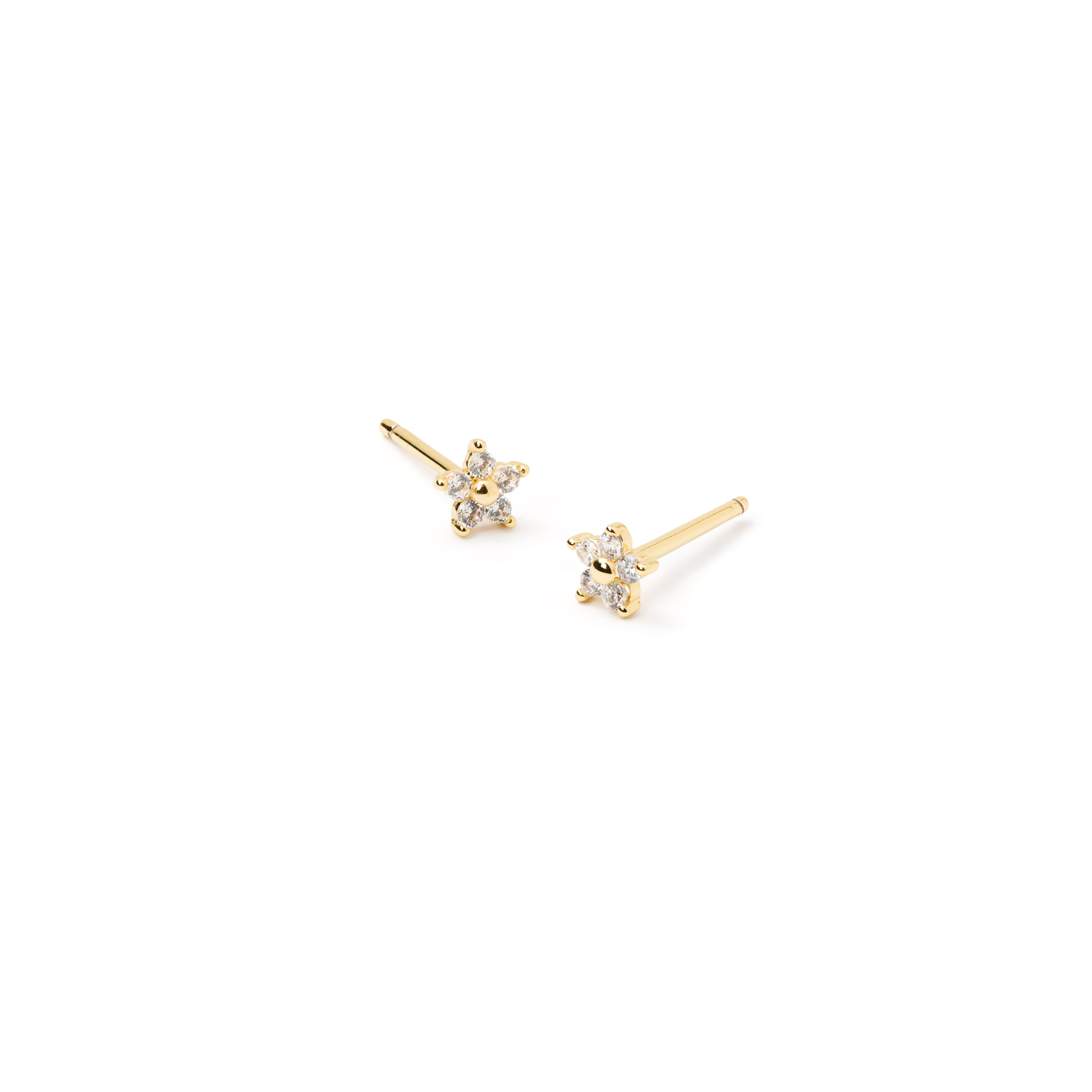 BRINCOS METAL FLOR