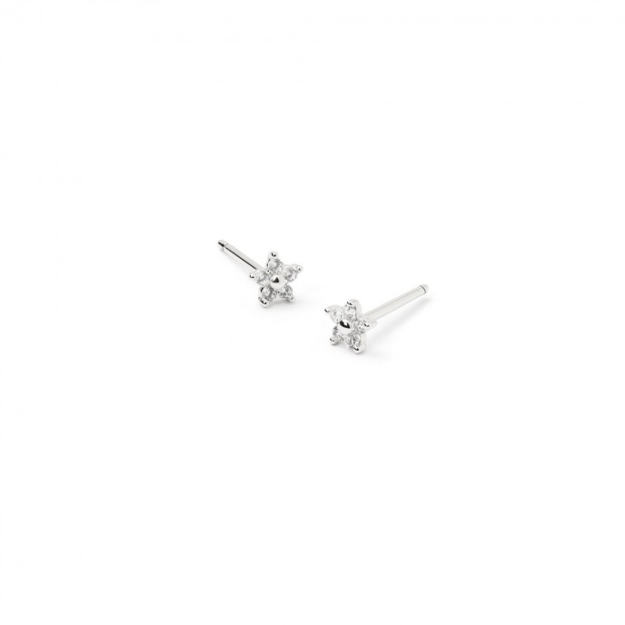 BRINCOS METAL FLOR