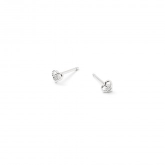 HEART METAL EARRINGS