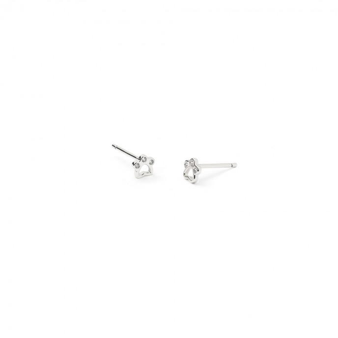 PENDIENTES PATA DE METAL