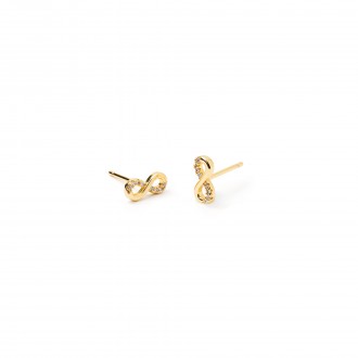 PENDIENTES INFINITO DE METAL