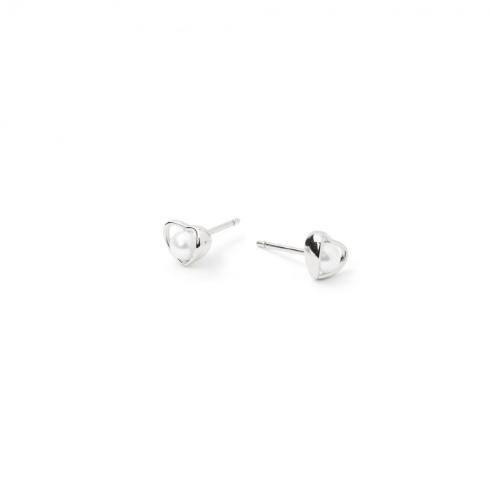 HEART METAL EARRINGS