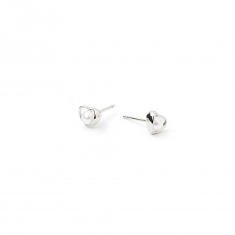 HEART METAL EARRINGS