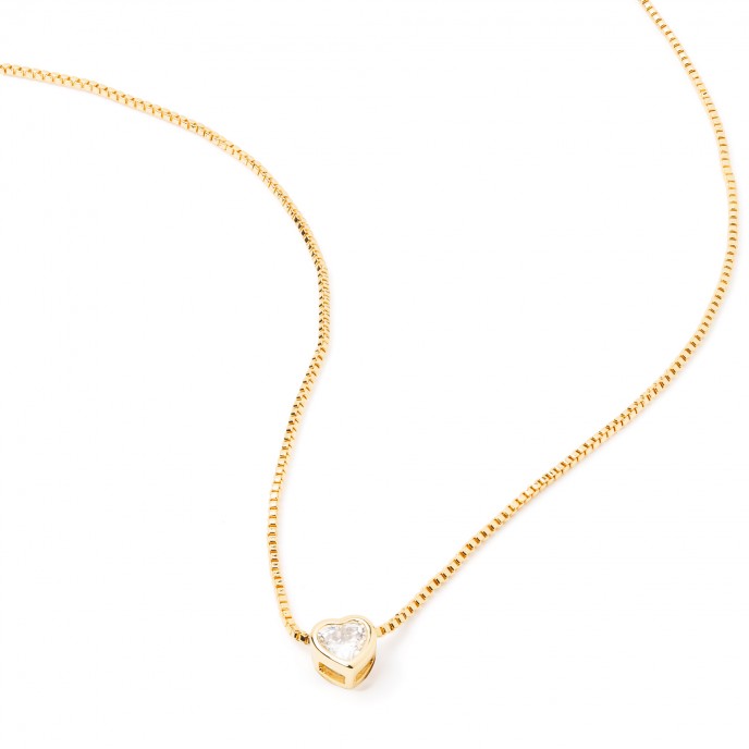 COLLAR CORAZ�N DE METAL