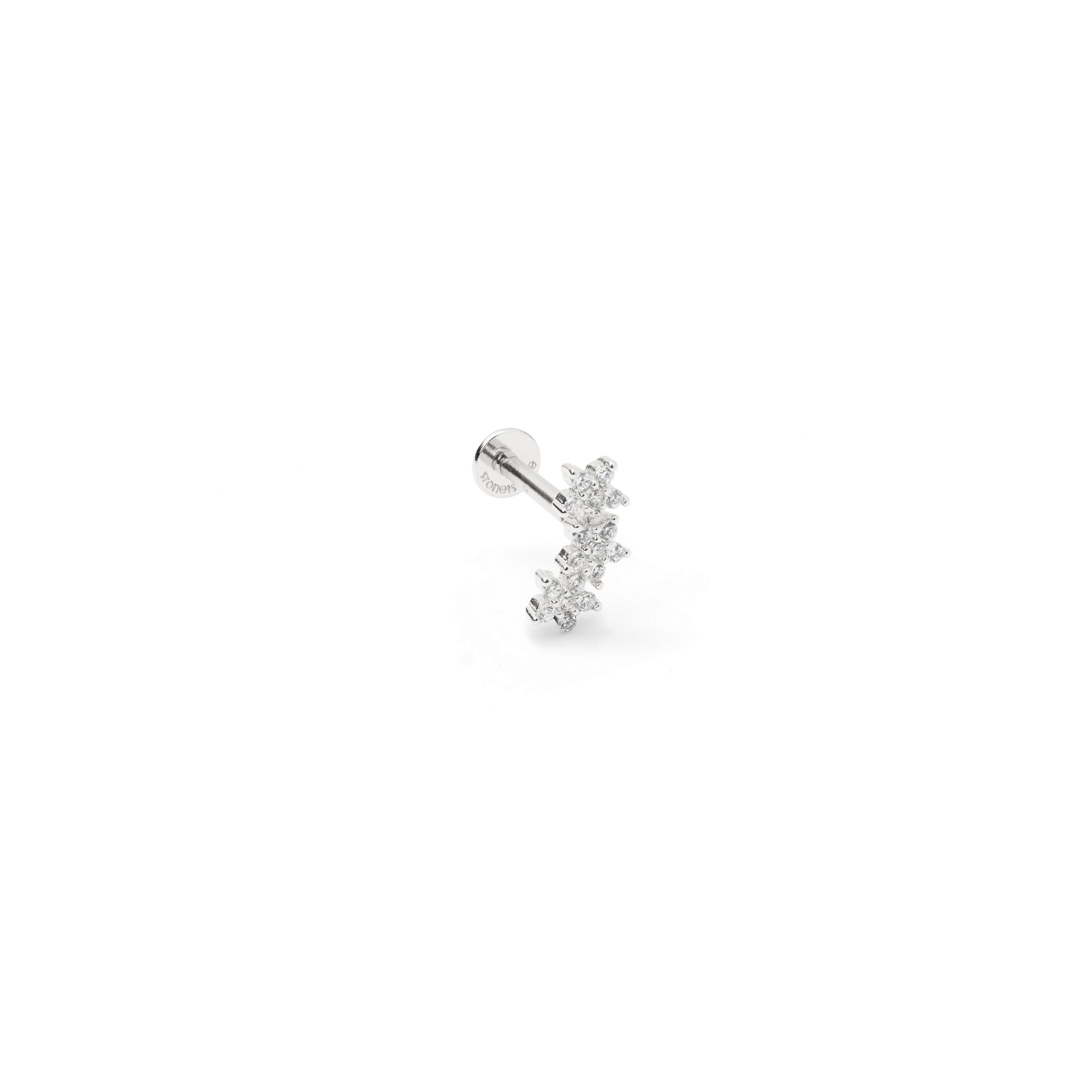 BRINCO ROSCA METAL FLORES