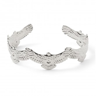 STEEL BRACELET WITH EAGLE