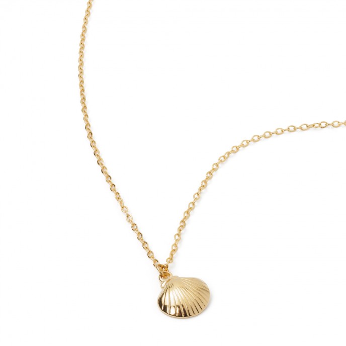STEEL SHELL NECKLACE