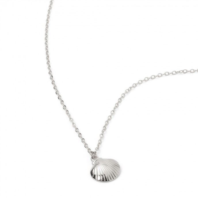 STEEL SHELL NECKLACE