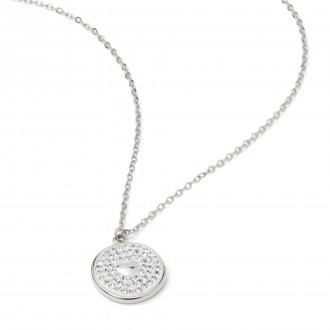 STEEL NECKLACE WITH HEART