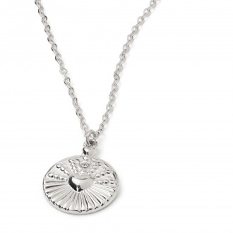 STEEL NECKLACE WITH HEART