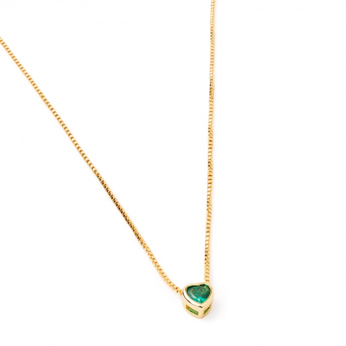 COLLAR CORAZ�N DE METAL