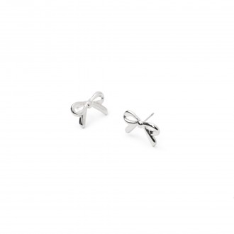 BOW STEEL EARRINGS