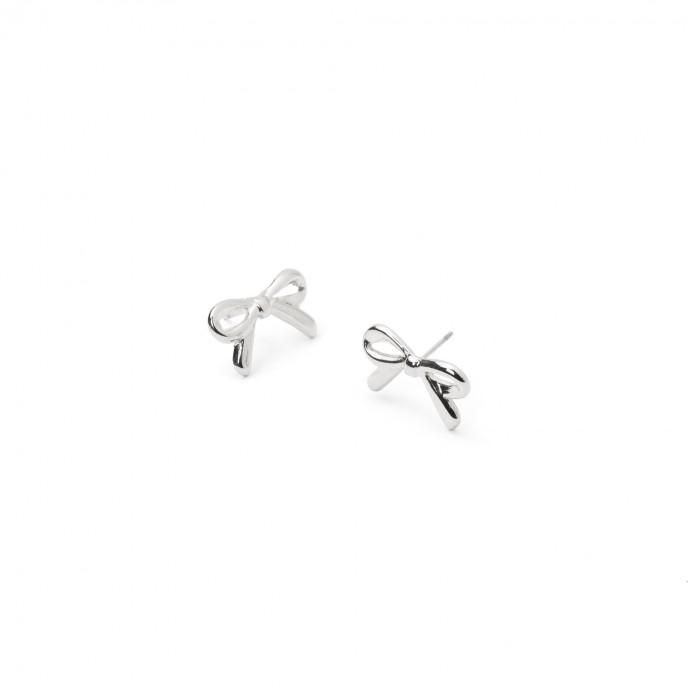 BOW STEEL EARRINGS