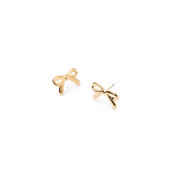 BOW STEEL EARRINGS