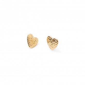 STEEL HEART EARRINGS