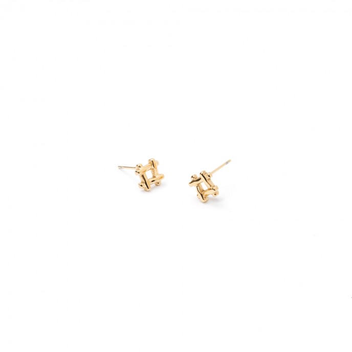 GEOMETRIC STEEL EARRINGS