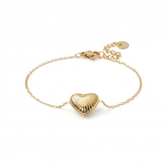 PULSERA CORAZ�N DE ACERO