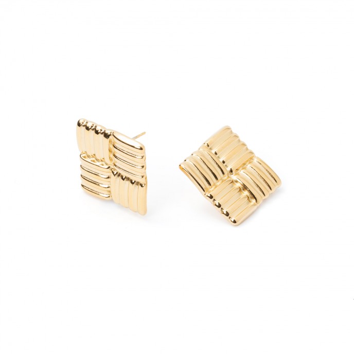 GEOMETRIC STEEL EARRINGS