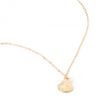 STEEL SHELL NECKLACE