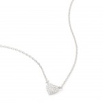 Metal Plaqueado a R�dio com zirc�o Branco