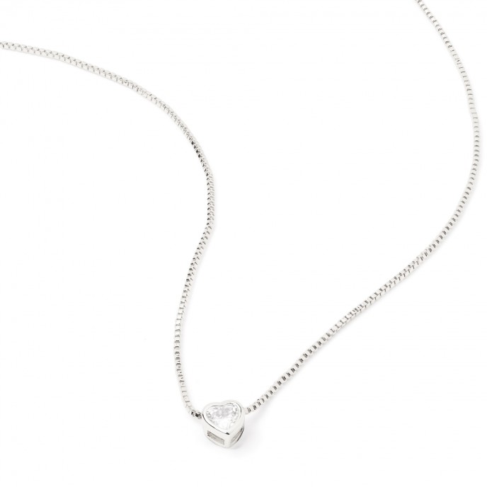 COLLAR CORAZ�N DE METAL