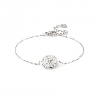 PULSEIRA AÇO ZIRCÃO PULSEIRA AÇO ZIRCÃO