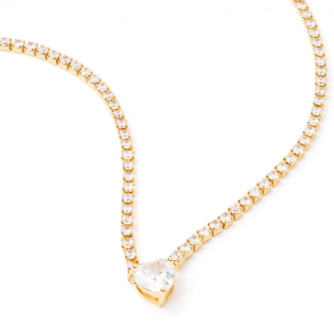 COLLAR CORAZ�N DE METAL