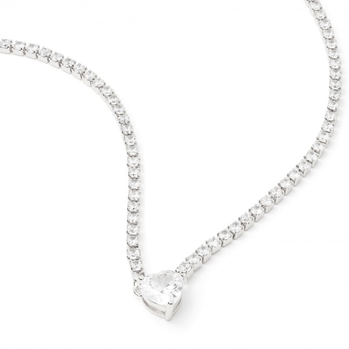 HEART METAL NECKLACE