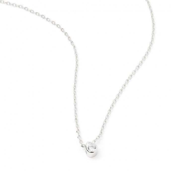 COLLAR GOTA DE METAL