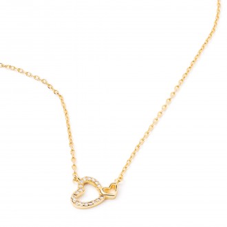 HEARTS METAL NECKLACE