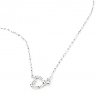 HEARTS METAL NECKLACE