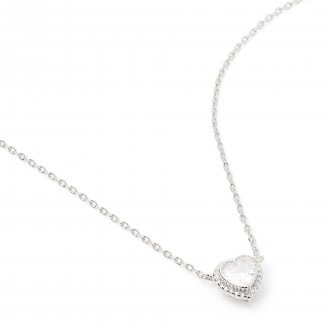 METAL NECKLACE WITH HEART METAL NECKLACE WITH HEART