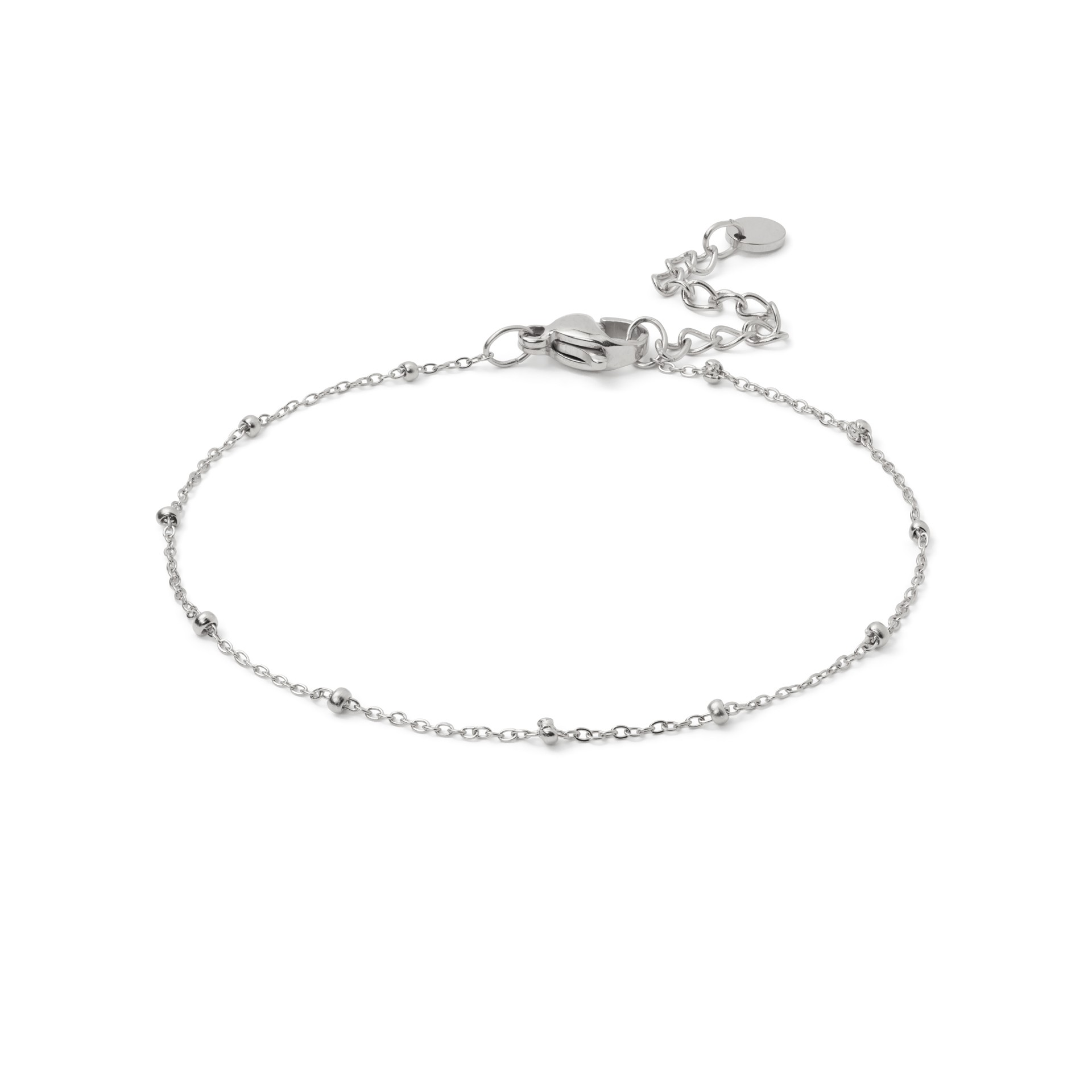 PULSEIRA AÇO BOLINHAS