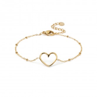 PULSERA CORAZ�N DE ACERO