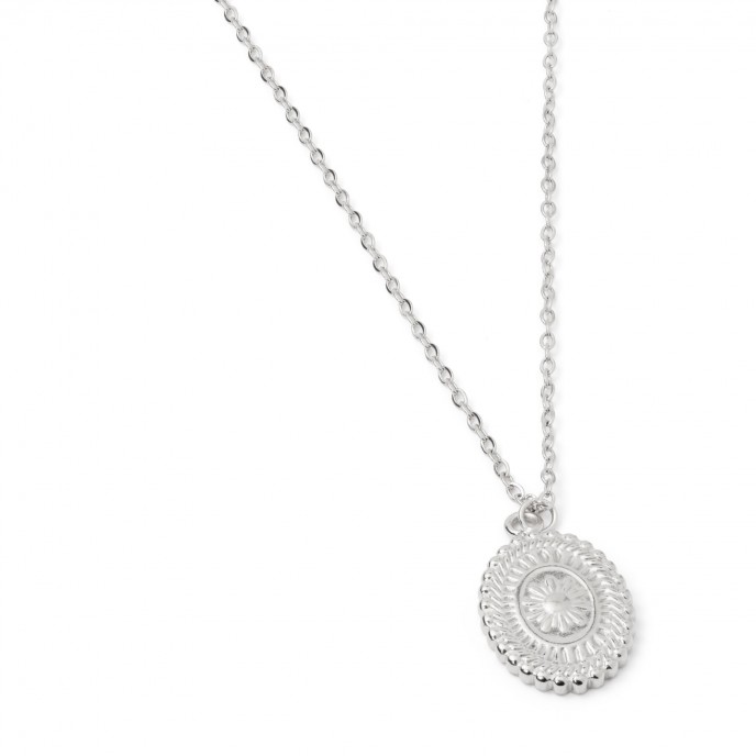 STEEL NECKLACE WITH SUN