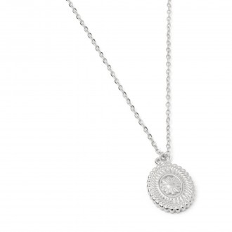 STEEL NECKLACE WITH SUN