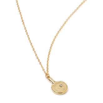 STEEL NECKLACE WITH RACKET