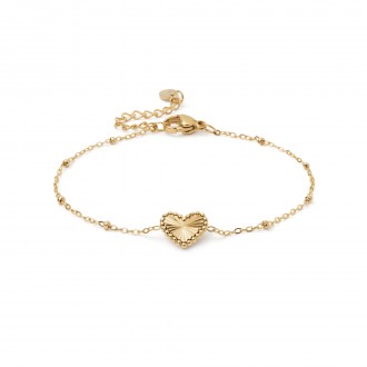 PULSERA CORAZ�N DE ACERO