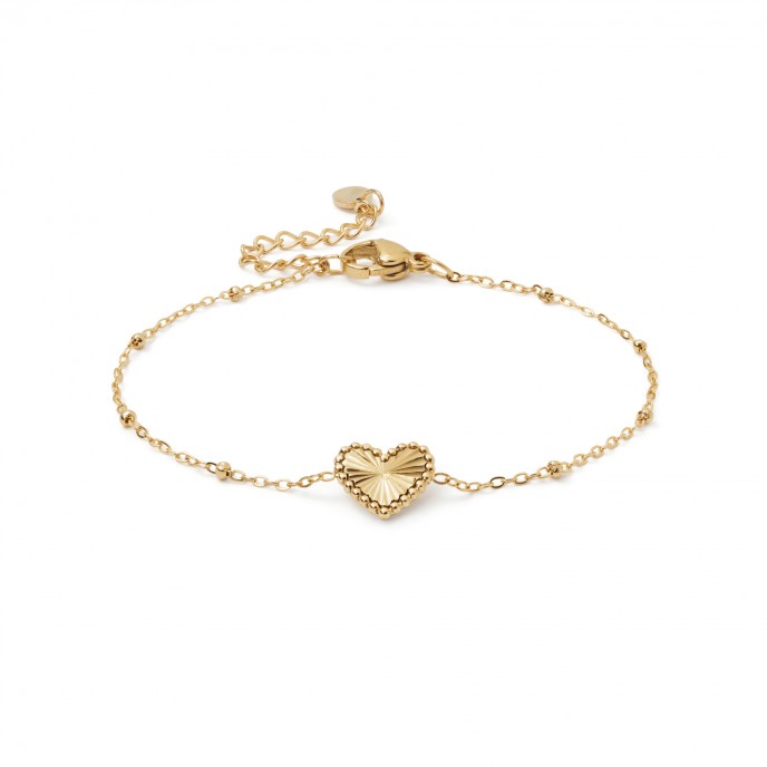 PULSERA CORAZ�N DE ACERO