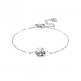 STEEL BRACELET WITH SHELL
