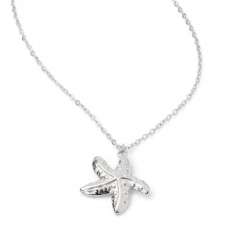 STEEL NECKLACE WITH STARFISH