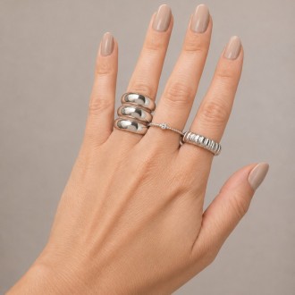 ANILLO RAYAS DE ACERO