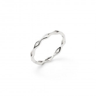 GEOMETRIC STEEL RING