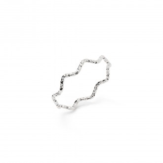 WAVE STEEL RING