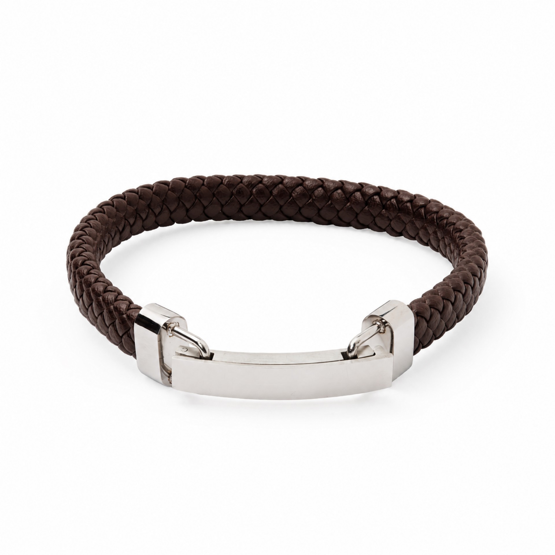 PULSEIRA HOMEM AÇO CABEDAL