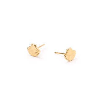 STEEL SHELL EARRINGS
