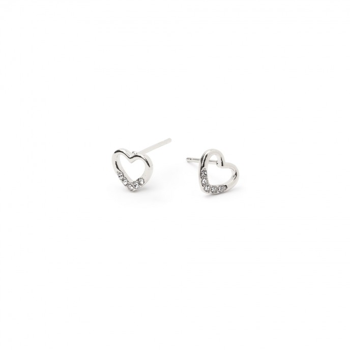 PENDIENTES CORAZ�N DE ACERO