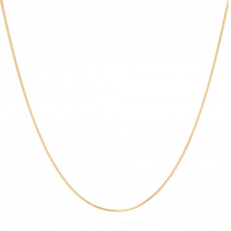 SNAKE STEEL NECKLACE 45CM