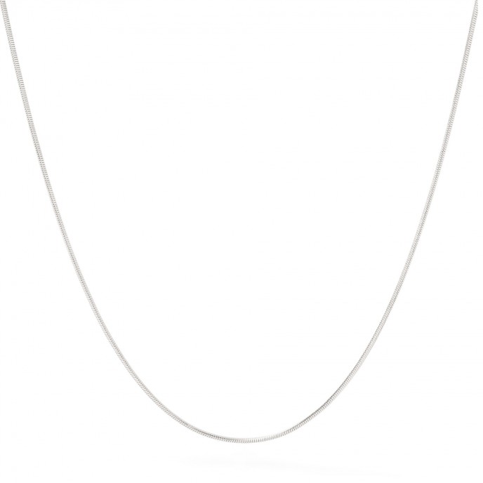 SNAKE STEEL NECKLACE 45CM