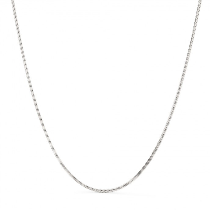 SNAKE STEEL NECKLACE 45CM
